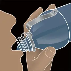 Избавление ваших рук общая бутылка для воды 7 слово Крюк Бутылка висячая папка из нержавеющей стали Открытый путешествия шоппинг