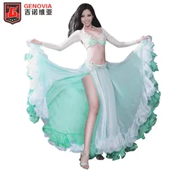 Belly Dance Costume Set Bra Top Belt Skirt Dress high quality belly dance Rio Carnival Bollywood 4PCS Belly Dance Costume Set Bra Top Belt Skirt Dress high quality belly dance Rio Carnival Bollywood 4PCS