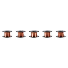 5pcs 0.1mm Enameled Wire Copper Winding Wire Enamelled Repair Wire Length 15m