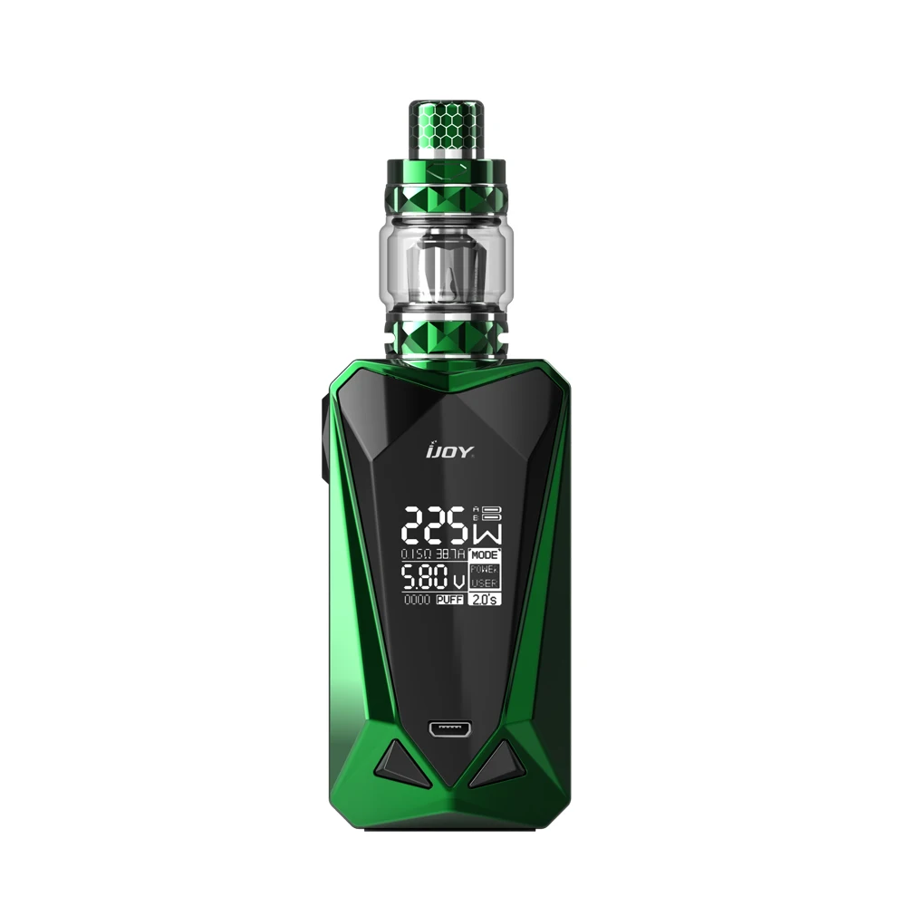Распродажа! IJOY Diamond мини комплект с 225 Вт Millisecond fire 2 18650 батареи mod и сетки катушки