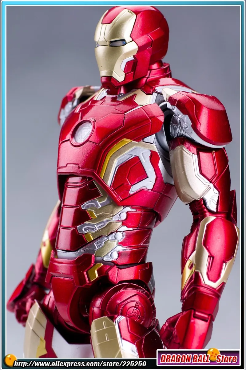 Оригинальная фигурка BANDAI Tamashii нация СВЧ/S. H. Figuarts-Железный человек MK43/Mark 43