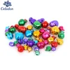 6MM 200Pcs Mix Colors Loose Beads Small Jingle Bells Festival Party Decoration/Christmas Tree Decorations/DIY Crafts Accessories ► Photo 1/2