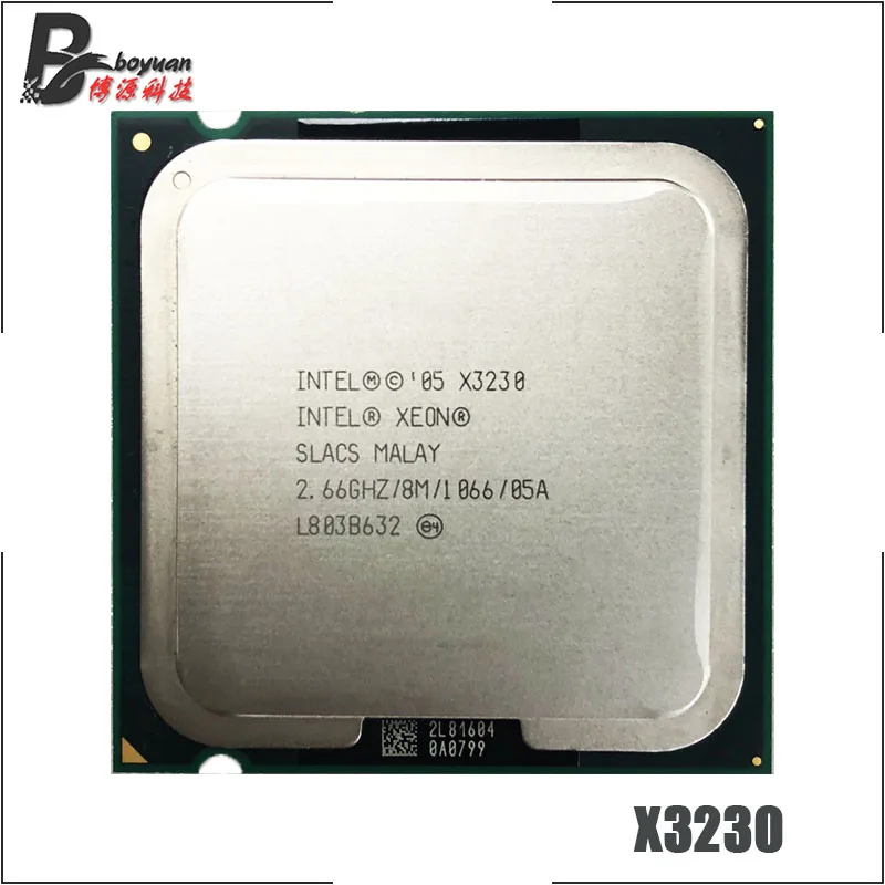 Четырехъядерный процессор Intel Xeon X3230 2,6 ГГц 8M 100W 1066 LGA 775