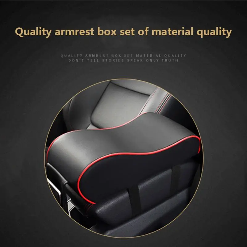 2018 Leather Car Armrest Pad Universal Auto Armrests Car Center Console