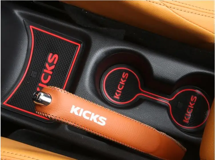 Для Nissan Kicks 2016 2017 2018 2019 Противоскользящий резиновый коврик для двери 14 шт.