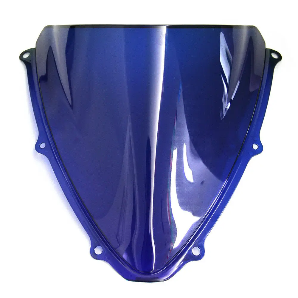 New Blue Double bubble Windscreen Cowl for SUZUKI GSXR GSX R 600 750