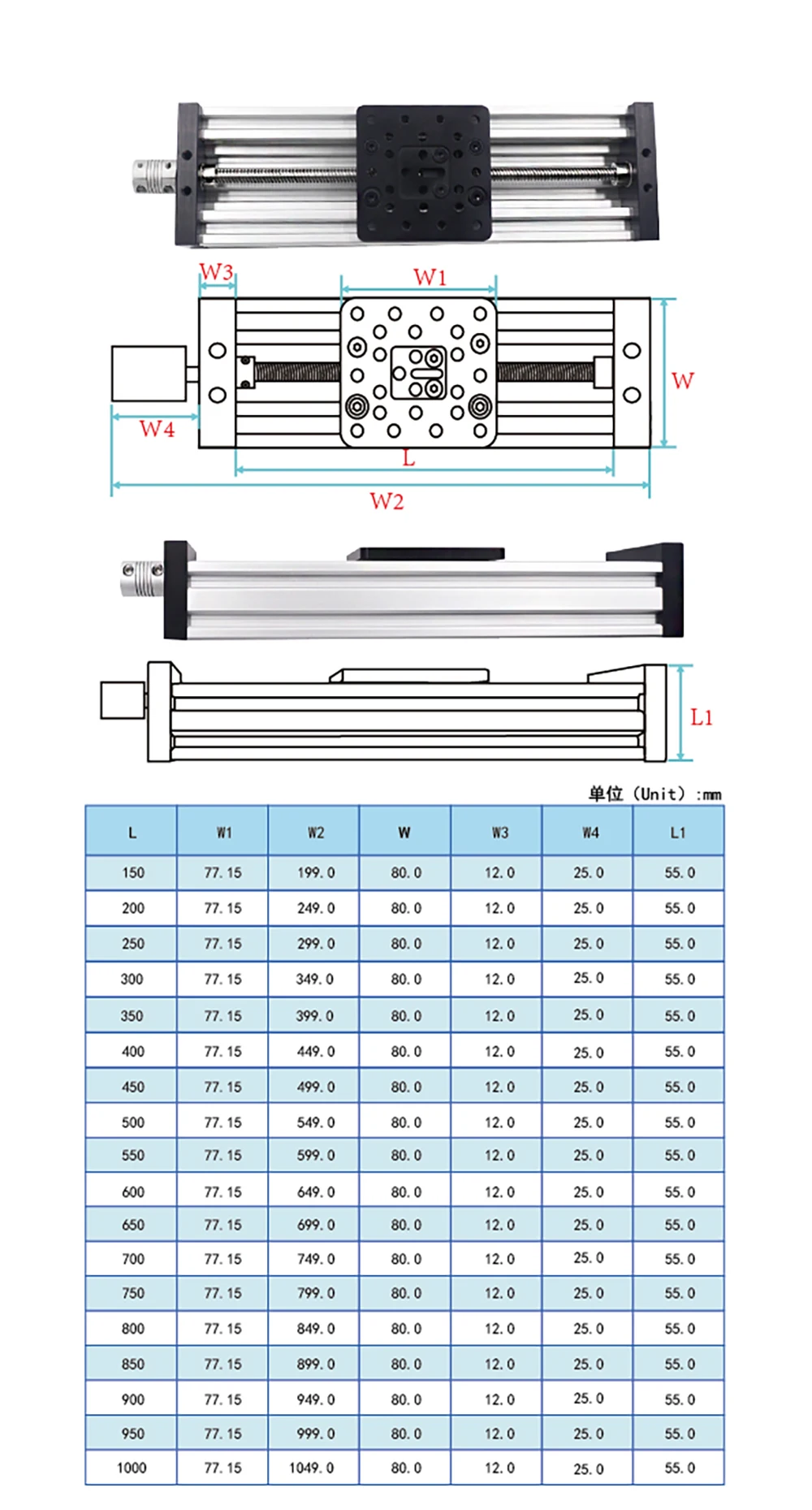 DIY 3d принтер Z-axis свинцовый винт T8 Z-axis ЧПУ поворотный стол 150 мм 200 мм 250 мм линейные направляющие привод в комплекте