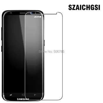 

SZAICHGSI wholesale 100pcs Tempered Glass 9H 0.26mm Screen Protector Film for Samsung Galaxy S8 new arrival
