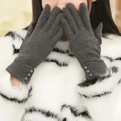Новые Элегантные плюшевые женские перчатки осень зима для фитнеса женские перчатки телефон сенсорный экран рукавицы с подогревом перчатки