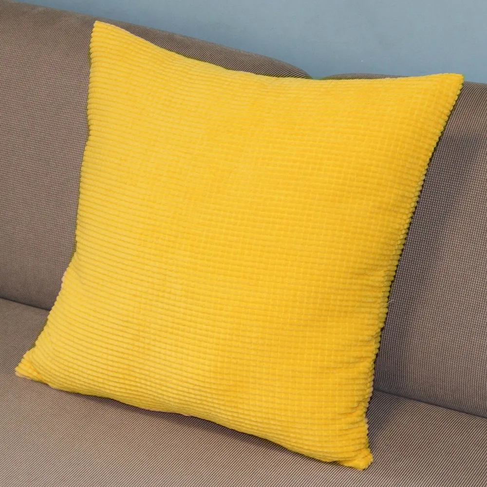 سروال قصير حبات الذرة وسادة حالة المنزل مكتب أريكة لينة ديكور وسادة غطاء 43 سنتيمتر * 43 سنتيمتر 17 \