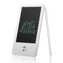 NEWYES 4,5 дюймов ЖК-планшет pocketbook Электронная Мини-доска для рукописного ввода детский Подарочный коврик с ручкой белый Прямая поставка