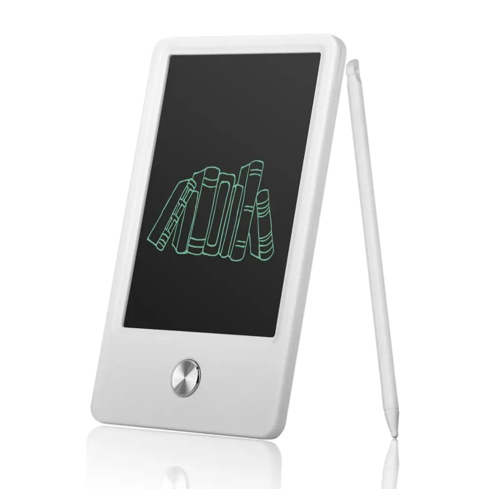

NEWYES 4.5inch LCD Writing Tablet pocketbook electronic Mini Handwriting Board Kids Gift Memo Pad With Pen White Drop shipping