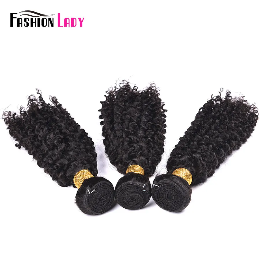 Fashion Lady Pre-Colored Peruvian Curly Hair With Closure 3 Bundles Human Hair Bundles With Closure Natural Color Non-Remy Fashion Lady Pre-Colored Peruvian Curly Hair With Closure 3 Bundles Human Hair Bundles With Closure Natural Color Non-Remy