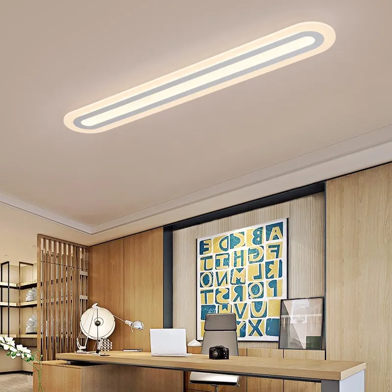 

Modern Acrylic LED ceiling lights Rectangular lamp luminaire bedroom Living room Plafond ceiling lamps Home Lighting Fixture