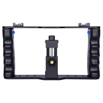 

Yelangu Smartphone Video Rig Filmmaking Vlogging Rig Cage Stabilizer For Mobile Phone Samsung Huawei Iphone Xs Max Xr X 8 7 Pl