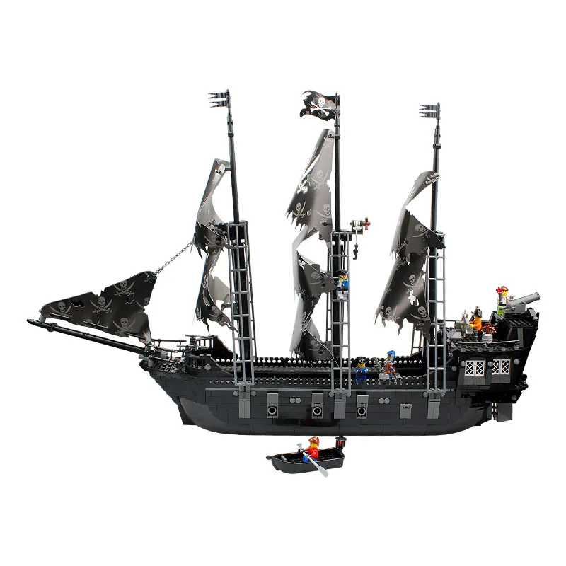 K Model Compatible with Lego K87010 1184pcs Black Pearl Models Building Kits Blocks Toys Hobby Hobbies For Boys Girls K Model Compatible with Lego K87010 1184pcs Black Pearl Models Building Kits Blocks Toys Hobby Hobbies For Boys Girls