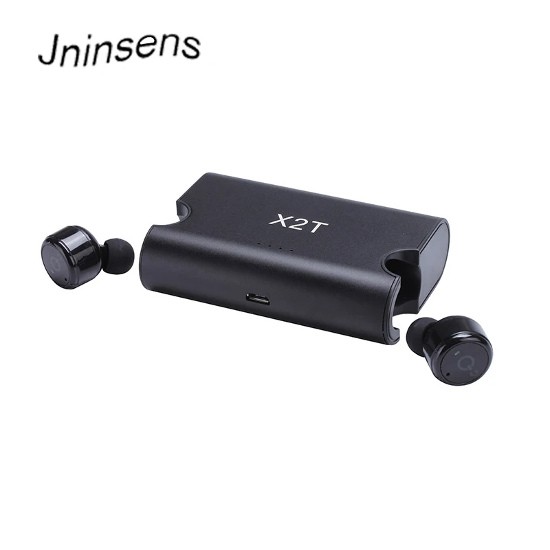  High Quality Wireless Earbuds 2 Bluetooth CSR4.2 Earphone Stereo with Magnetic Charger Box Case for