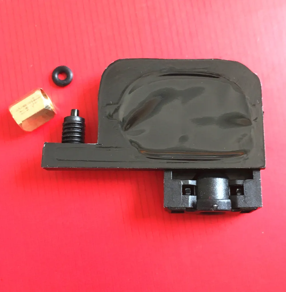 

12 pcs ink Dumpers For Epson R330 R290 T50 L800 A4 UV flatbed printer UV square dampers Filters screw oring nuts