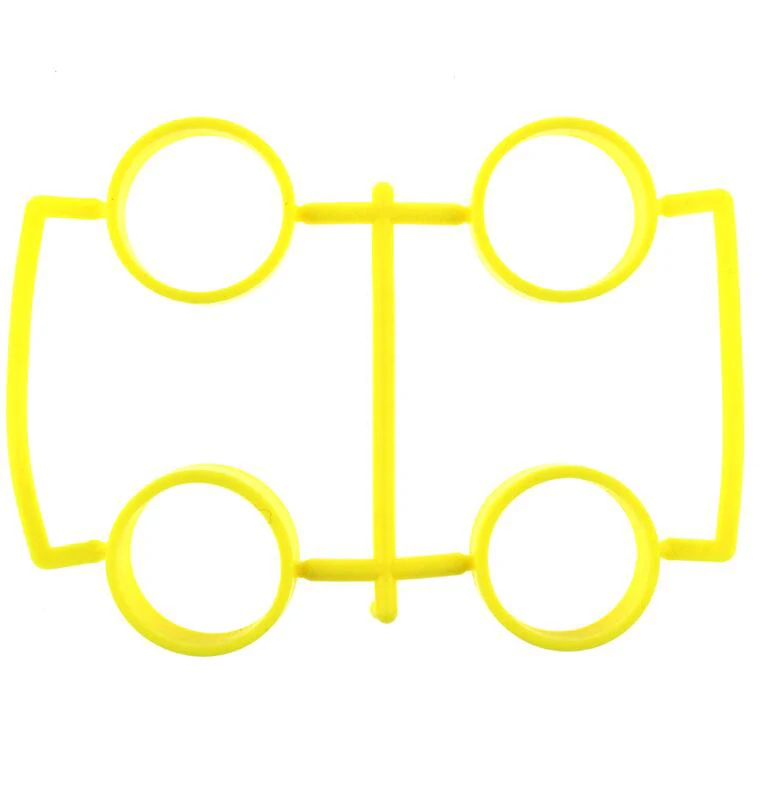 8 шт.(2 комплекта) 1,8 мм толщина резиновых шин колеса большого диаметра Изометрические ультра-тонкие для Tamiya Mini 4WD гоночный автомобиль шины
