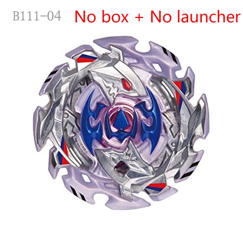 Новейшие все модели beyblades Burst Металл toupe пусковая игрушка гироскоп B-48 B-66 B97 B100 B86 B34 B92 B59 bay blade подарок для детей - Цвет: B111-04 no launcher