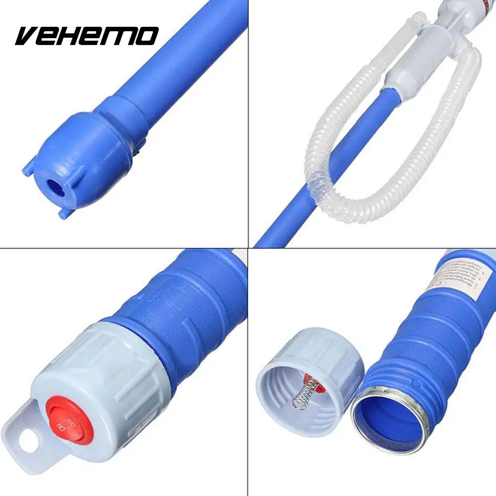 Vehemo пластиковый водяной автомобильный масляный насос сантехника автомобильный насосный портативный автомобильный маслопровод кемпинг