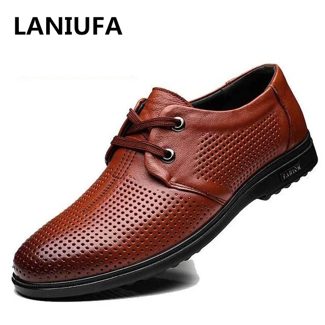 

Genuine Leather shoes Men Round Toe Oxfords Men Shoes Lace Up Designer Luxury high quality Men Formal dress Shoes man shoes #918