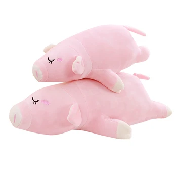 

1 PIECE Soft Stuffed Animals Pig Plush Toys Pillow Kawaii Baby Appease Sleeping Doll Cotton Girl Toys For Children