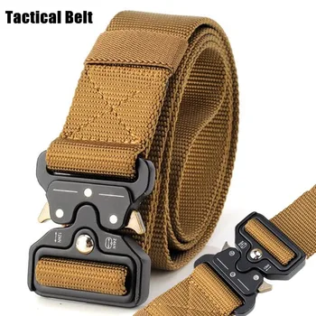 10pcs Men 38mm CS Tactical Belt Military Nylon Camo Belt Outdoor Multifunction Training Belt Top-end Strap ceintures Waistband
10pcs Men 38mm CS Tactical Belt Military Nylon Camo Belt Outdoor Multifunction Training Belt Top-end Strap ceintures Waistband