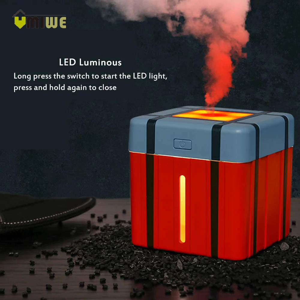 

Mini USB Airdrop Humidifier Essential Oil Diffuser LED Ultrasonic Mist Maker Fogger Humidifier Car USB Aroma Diffuser for Room
