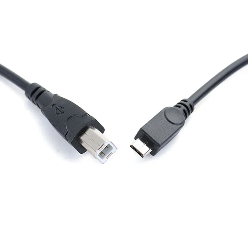 Кабель для передачи данных Micro USB male к стандартному 2 0 B Type Male жесткого диска и