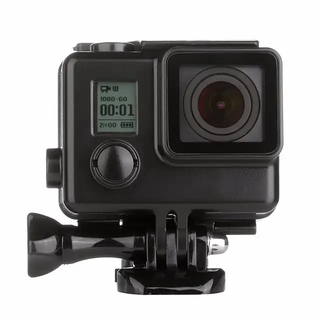 For Gopro Waterproof Case Blackout Box Gopro Hero 4 Hero 3 3 3