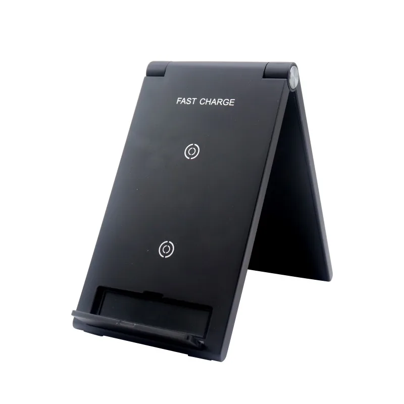 

Double Coil Qi Wireless Charger Phone Fast Wireless Charging Docking Dock Station For iPhone X 8 Samsung Note 8 S8 Plus S7 Edge