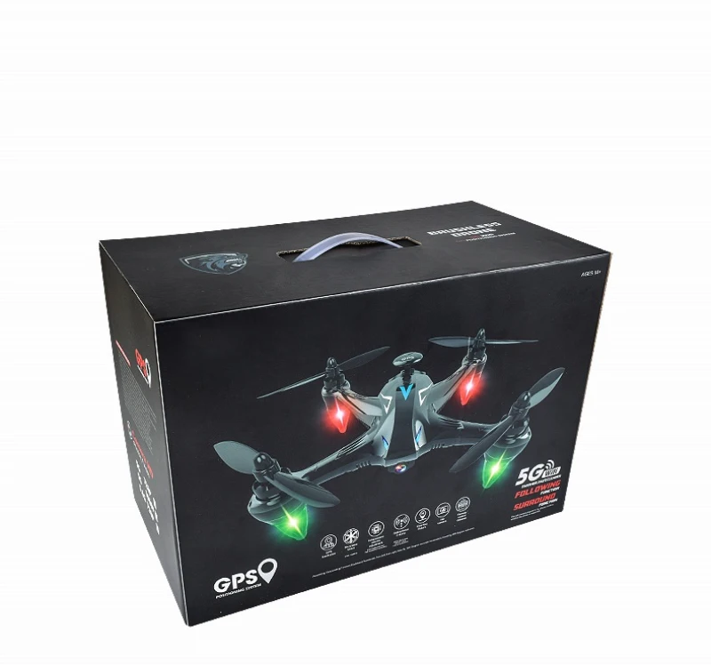 Бесщеточный гоночный Радиоуправляемый Дрон GPS Wi Fi FPV 720P/1080P камера RTF следуй за