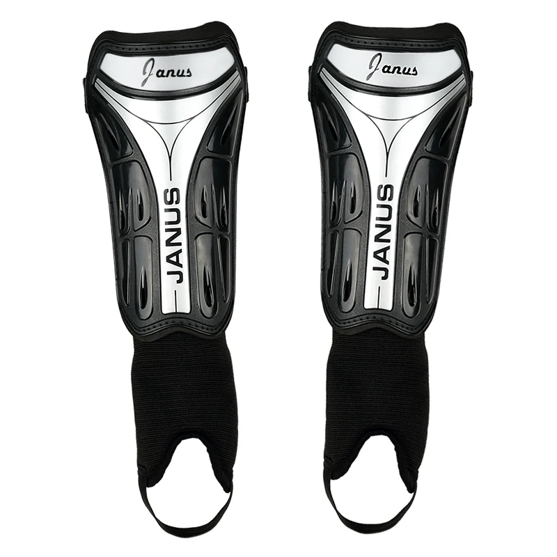 a pair professional soccer shin pads  protective g...