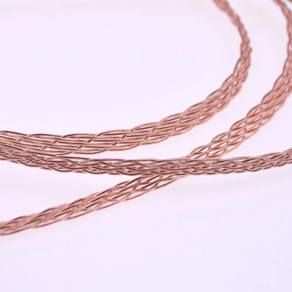 1,2 м 8 ядер 5n кабель для sony MDR-EX1000 EX800 кабель для наушников - Цвет: occ copper cable