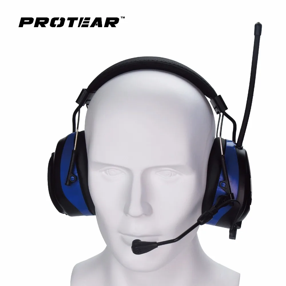 bilder für Protear NRR 25dB Bluetooth 4,3 Hören Protector mit Mikrofon Ohr Defender Gehörschutz mit AM/FM Tuner bilder für Protear NRR 25dB Bluetooth 4,3 Hören Protector mit Mikrofon Ohr Defender Gehörschutz mit AM/FM Tuner