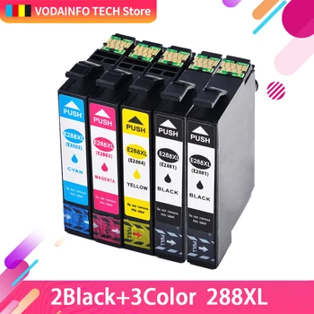 

QSYRAINBOW Ink Cartridge Compatible for Epson 288 288XL Replacement for Epson Expression Home XP-330 XP-434 XP-430 printer