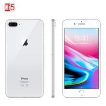 Разблокированный мобильный телефон Apple Iphone 8 plus 64G/256G rom 12,0 MP отпечаток пальца iOS 11 4G LTE смартфон 1080P 4,7 дюймов экран