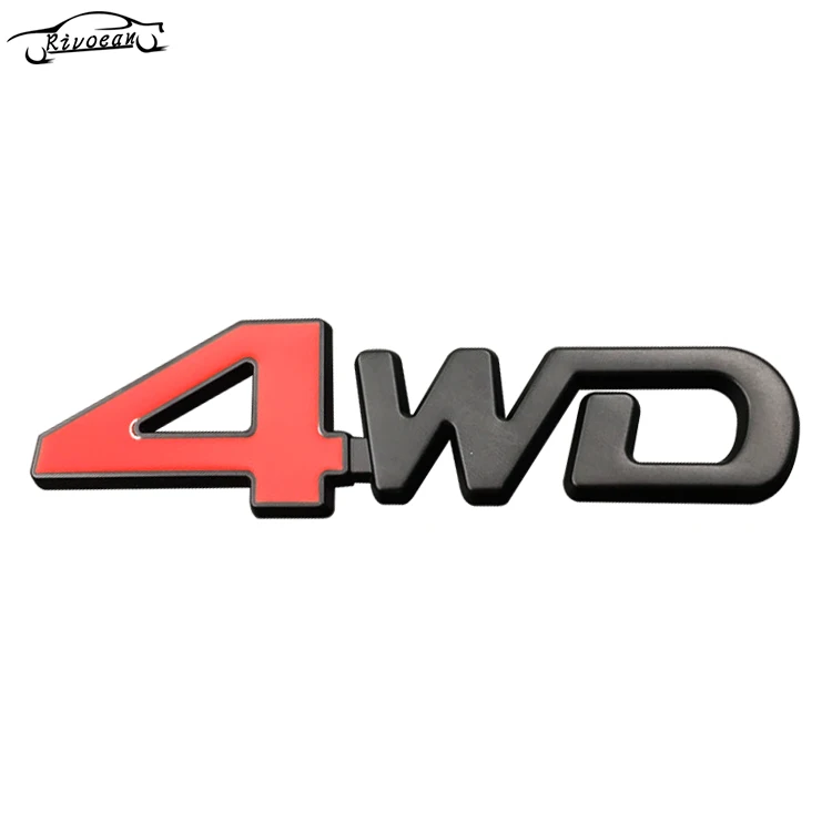 

3D 4WD Metal Stickers Car Sticker For Mini Cooper R56 R50 R53 F55 Hyundai Solaris Tucson 2016 I30 IX35 Accent Accessories 2019