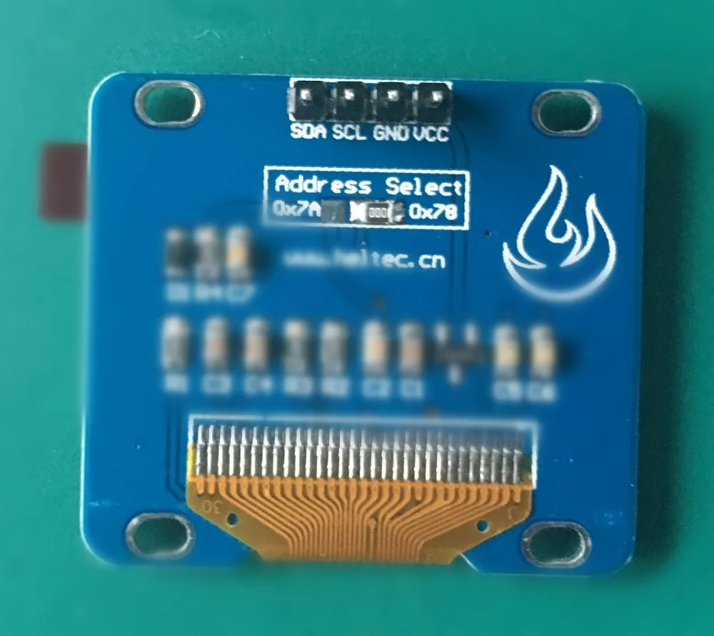Внутренний дисплей 1 3 дюймов I2C IIC Oled модуль белый 12864/3 V 5 Для Arduino 51 MSP420 STIM32 SCR (HTDS