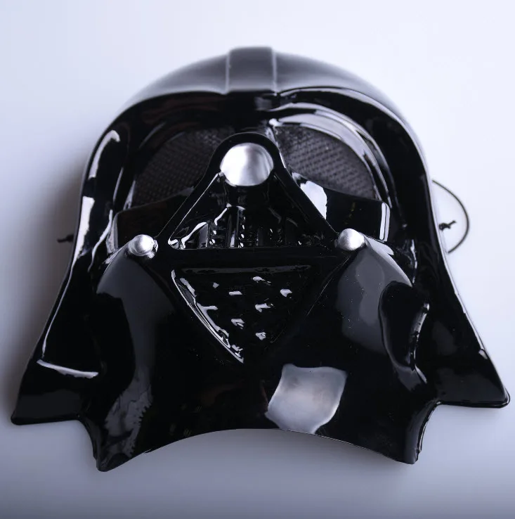 10pcs/lot Wholesale Halloween Festival Horror Darth Vader Mask Star Wars Clone Trooper Cosplay Soldiers Full Face Mask - Цвет: Черный