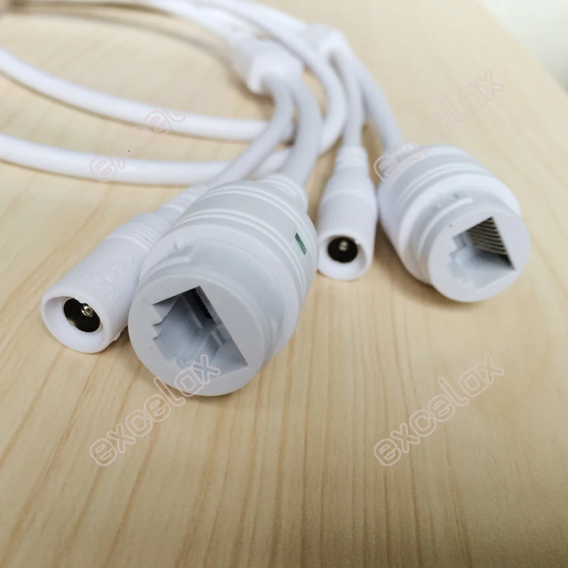 Сетевой кабель для модуля IP камеры 2 шт./лот 11 контактов отрезок 80 см 4/5 + 7/8 POE RJ45 12 В