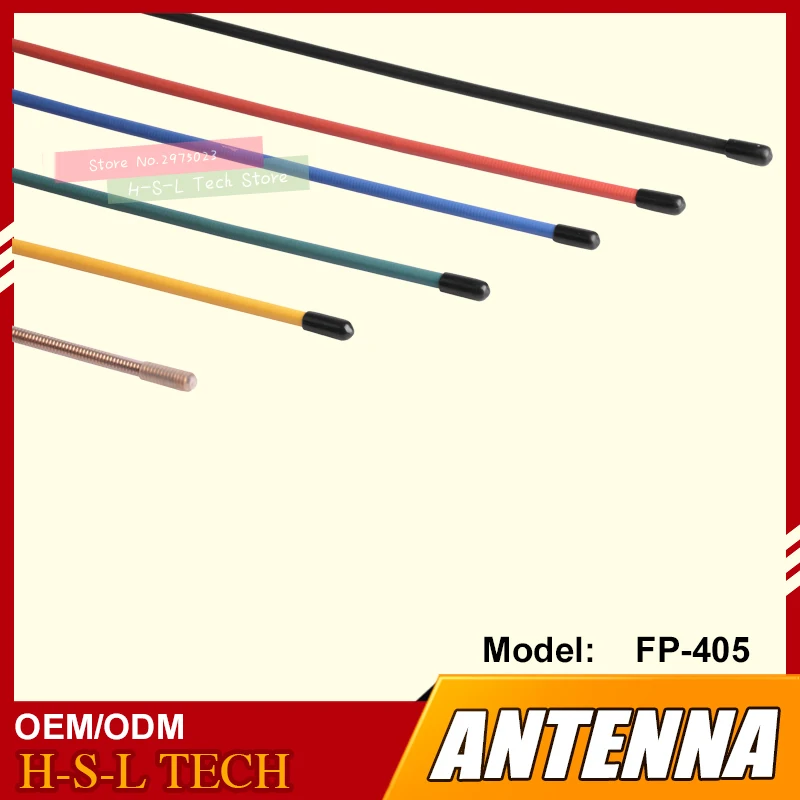 BNC/SMA Портативная рация мягкая антенна двухдиапазонная VHF/UHF 144/430MHz антенна с высоким коэффициентом усиления гибкая пружина для Kenwood Baofeng TYT Puxing