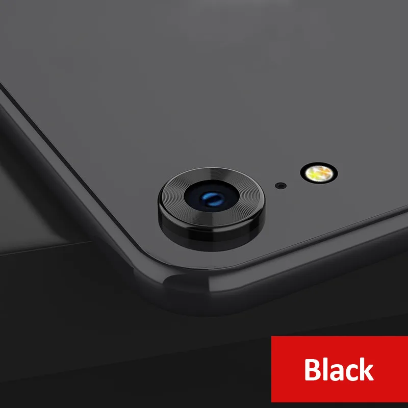 KIPXR1090B_1_Metal Camera Lens Protector for iPhone XR 360 Full Protection Anti-scratch Camera Protective Cover