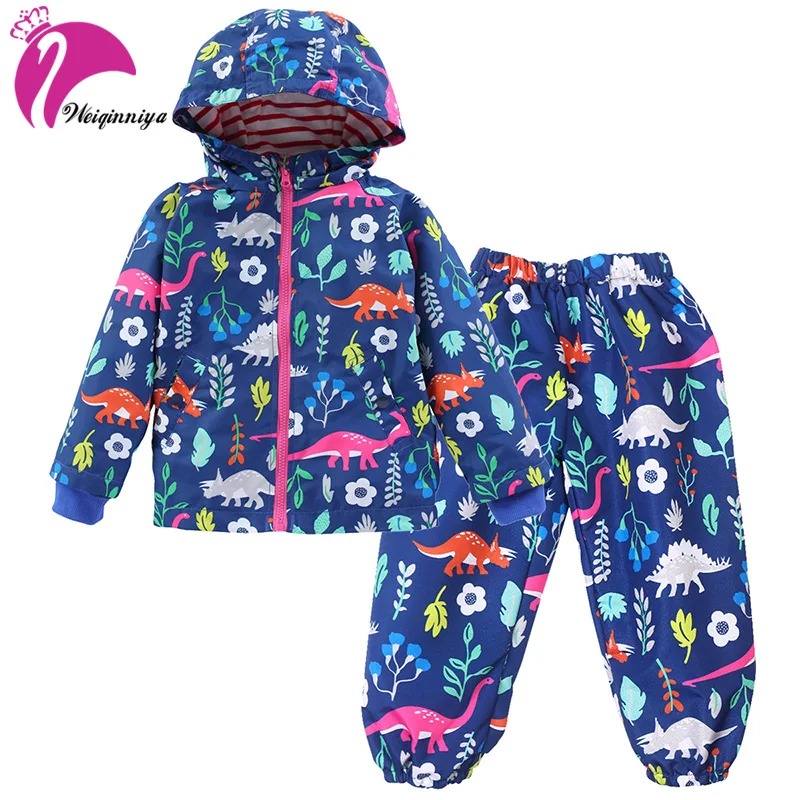 

Winter Girls Clothes Sets For Children High Quality 2018 Spring Long Sleeve Cartoon Print Toddler Girls Sport Suit For Kid