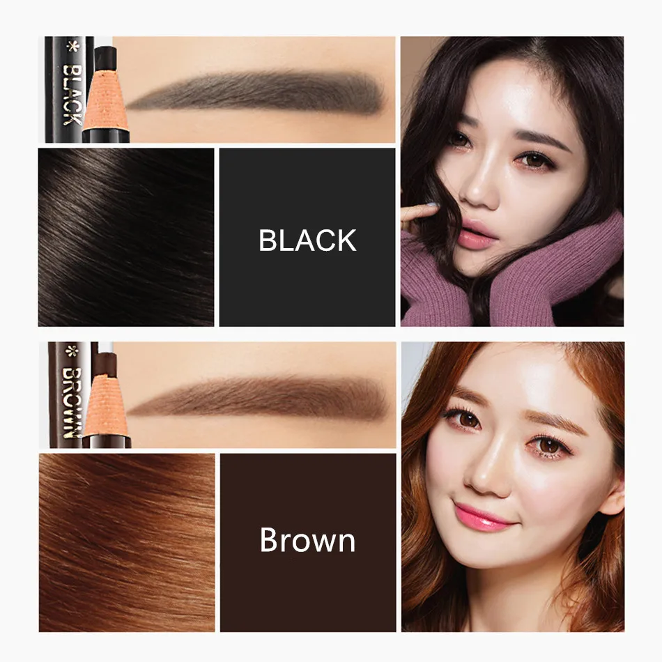 12pcs/box 1818 Peel Off Pull Roll Paper Eyebrow Pencil Can Mix 5 Colors Waterproof Long-Lasting Eyebrow Enhancers 12pcs/box 1818 Peel Off Pull Roll Paper Eyebrow Pencil Can Mix 5 Colors Waterproof Long-Lasting Eyebrow Enhancers