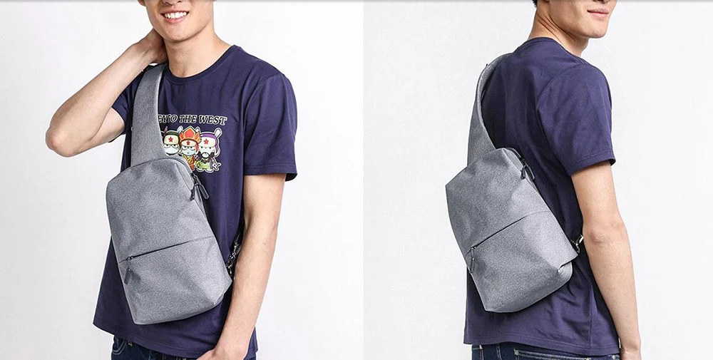 XIAOMI MI Backpack Urban Leisure Chest Pack Bag For Men Women Small Size Shoulder Type Unisex Rucksack Backpack Bags Latest (5)
