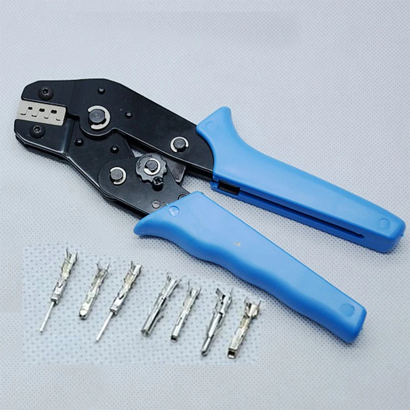 Terminals Pin Crimping Tool Crimper Remover Removal Kit AWG28-18 2.54mm 3.96mm