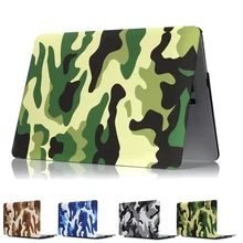 Armée Camouflage Mat Caoutchouté Housse Dur pour Mac book Pro 13.3 15.4 Retina 12 13 15 pouce macbook Air 11 13 Ordinateur Portable Shell