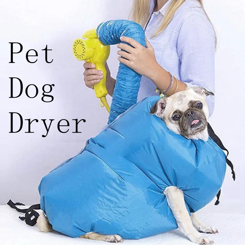 

Pet Dog Dryer Puff and Fluff Cheap Grooming Dryer Makes Dog Drying Fast and Easy After A Bath S M L Size For Small Large Dogs